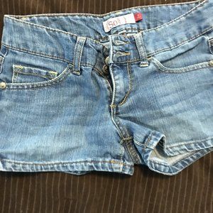 Medium Wash Shorts